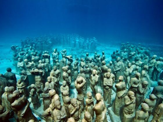 ​Isla Mujeres Underwater Museum of Art Cancun Underwater Museum